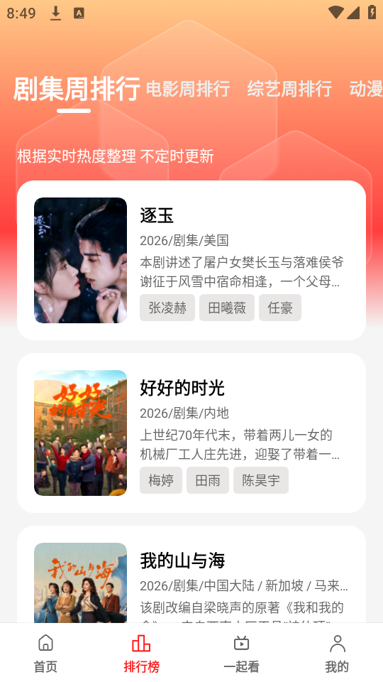 橘子影视去广告版