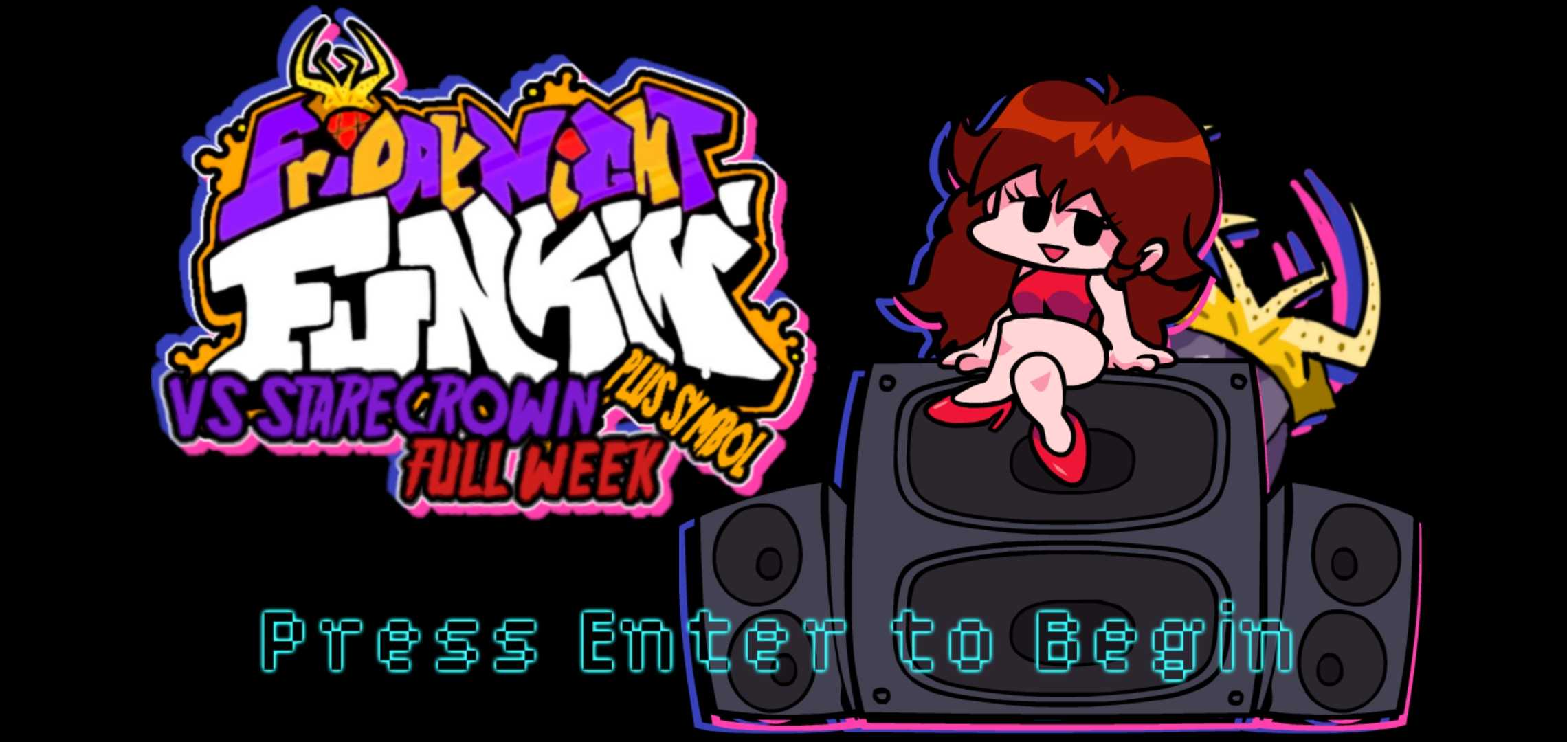 黑色星期五之夜黄衣国王模组fnfkecustomweekv40