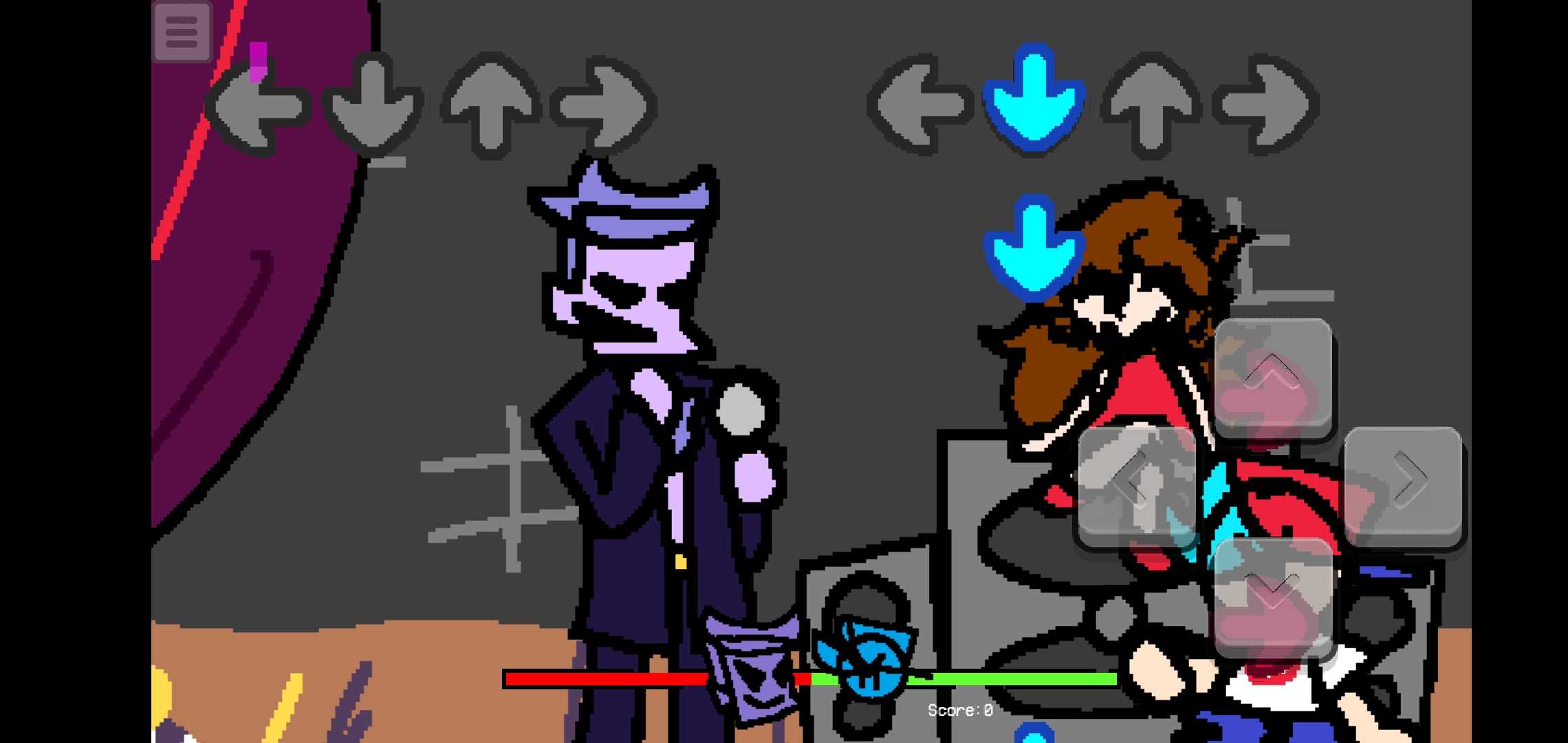 黑色星期五之夜简笔画模组fridaynightfunkinv026