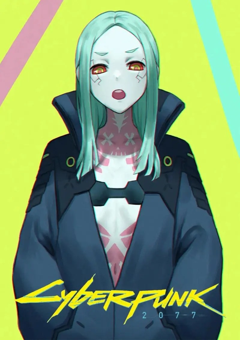 ROOM Girl赛博朋克2077人物卡mod