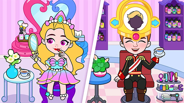 剪纸公主的梦幻城堡