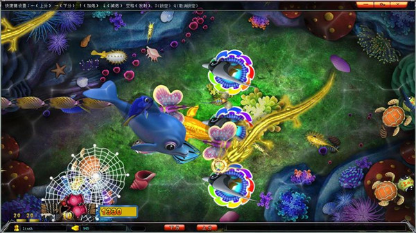 奇游李逵劈鱼通用版