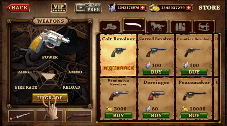 枪火西部无限金币版