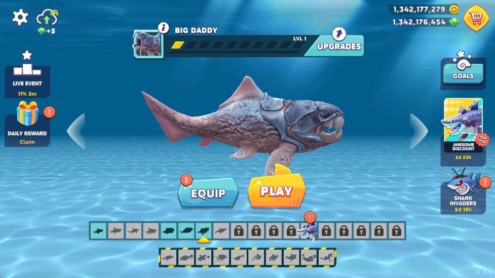 饥饿鲨进化无限金币无限钻石2026