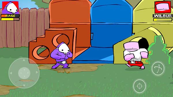 狂扁小朋友卡通人