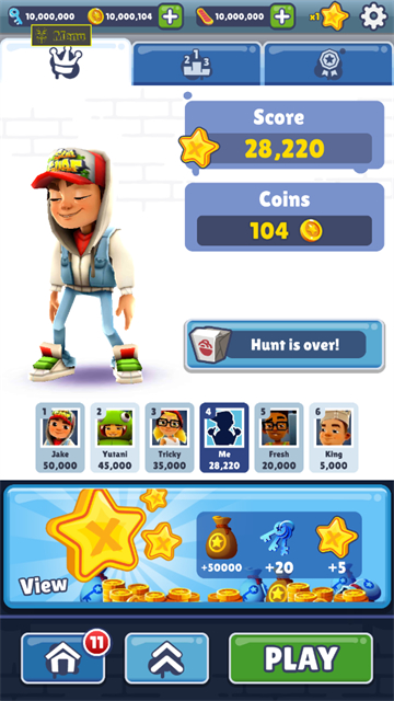 地铁跑酷上帝视角版新版