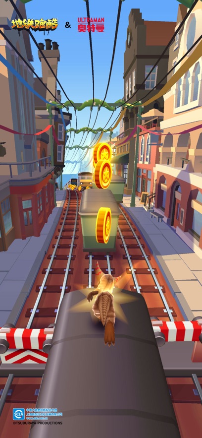 地铁跑酷体验服2026