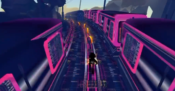 地铁跑酷乱码之城