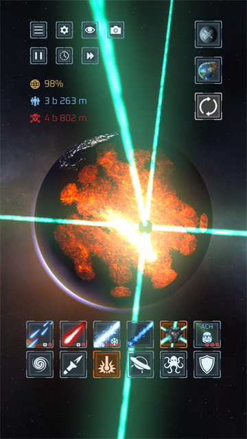 毁灭星球模拟器游戏(Solar Smash)