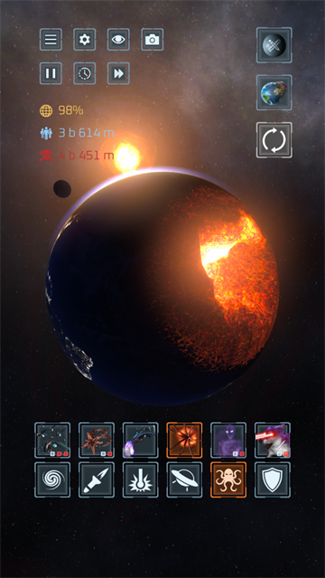 毁灭星球模拟器游戏(Solar Smash)