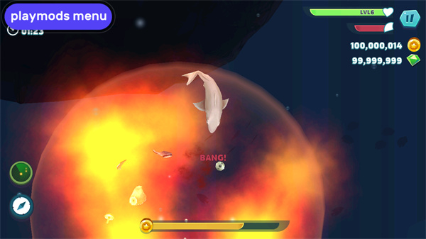 饥饿鲨进化下载无限钻石版哥斯拉