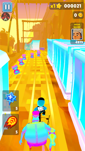 地铁跑酷彭于晏版