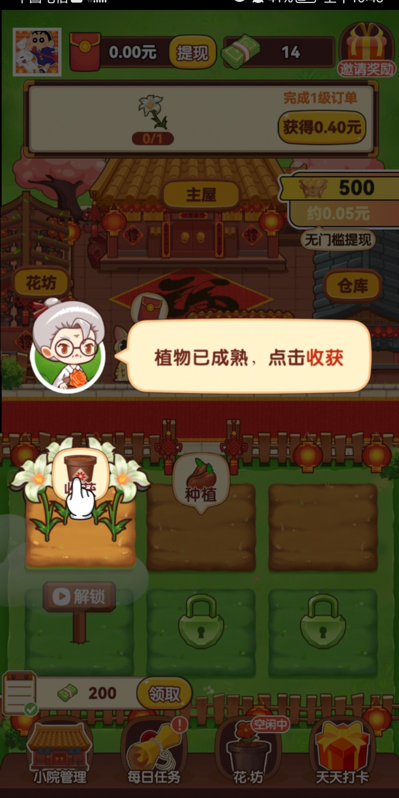 奶奶的小花圃